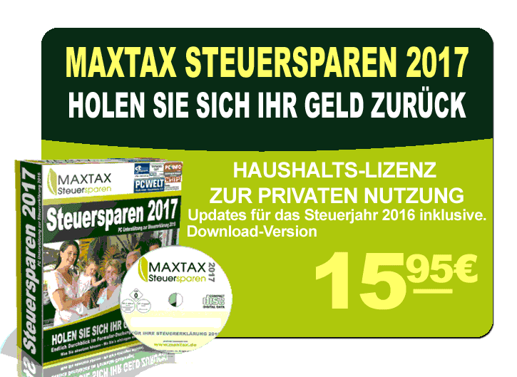 MAXTAX Kaufbutton Starter 2017